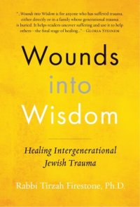 cover of the book Wounds Into Wisdom: Healing Intergenerational Jewish Trauma