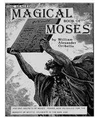 cover of the book The sealed magical book of Moses