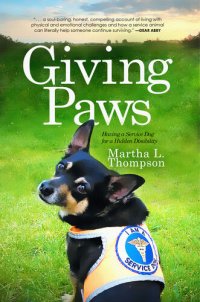 cover of the book Giving Paws: Having a Service Dog for a Hidden Disability