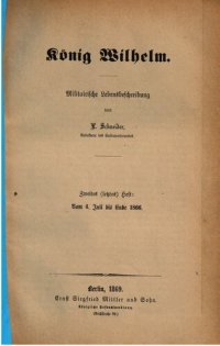 cover of the book Vom 4. Juli bis Ende 1866