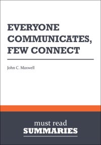 cover of the book Everyone Communicates, Few Connect - John C. Maxwell