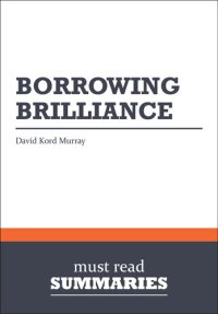 cover of the book Borrowing Brilliance - David Kord Murray