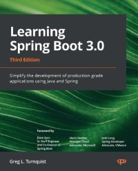 cover of the book Learning Spring Boot 3.0: Simplify the development of production-grade applications using Java and Spring, 3rd Edition