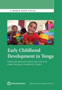 cover of the book Early Childhood Development in Tonga: Baseline Results from the Tongan Early Human Capability Index