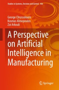 cover of the book A Perspective on Artificial Intelligence in Manufacturing