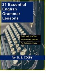 cover of the book 21 Essential English Grammar Lessons