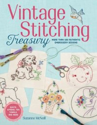 cover of the book Vintage Stitching Treasury: More Than 400 Authentic Embroidery Designs