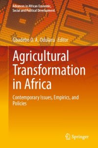 cover of the book Agricultural Transformation in Africa: Contemporary Issues, Empirics, and Policies