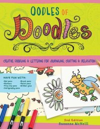 cover of the book Oodles of Doodles: Creative Doodling & Lettering for Journaling, Crafting & Relaxation