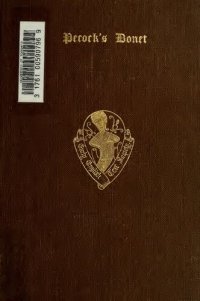 cover of the book The Donet, with The Poore Mennis Myrrour