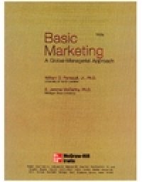 cover of the book Basic Marketing: A Global-managerial Approach