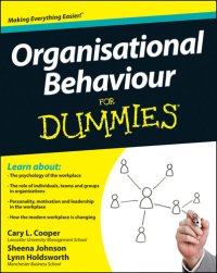 cover of the book Organisational Behaviour for Dummies