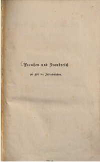 cover of the book Preußen und Frankreich zur Zeit der Julirevolution ; vertraute Briefe des Preußischen Generals von Rochow an den Preußischen General-Postmeister von Rogler