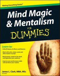 cover of the book Mind Magic and Mentalism For Dummies