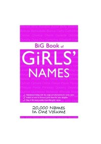 cover of the book Big Book of Girls' Names: 20,000 Names in One Volume