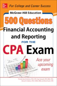 cover of the book McGraw-Hill Education 500 Financial Accounting and Reporting Questions for the CPA Exam