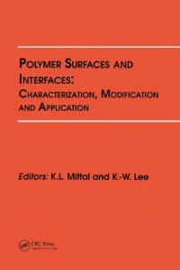 cover of the book Polymer Surfaces and Interfaces: Characterization, Modification and Application