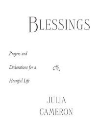 cover of the book Blessings: Prayers and Declarations for a Heartful Life