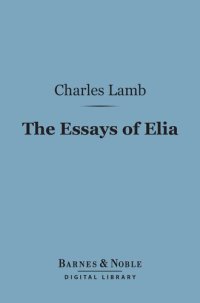 cover of the book The Essays of Elia