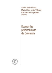 cover of the book Economías prehispánicas de Colombia