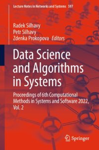 cover of the book Data Science and Algorithms in Systems: Proceedings of 6th Computational Methods in Systems and Software 2022, Vol. 2