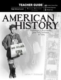 cover of the book American History-Teacher: Observations & Assessments from Early Settlement to Today