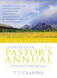 cover of the book The Zondervan 2018 Pastor's Annual: An Idea and Resource Book