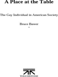 cover of the book Place at the Table: The Gay Individual in American Society