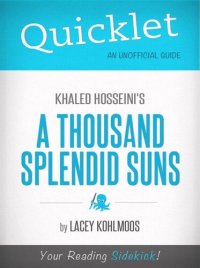 cover of the book Quicklet on Khaled Hosseini's A Thousand Splendid Suns