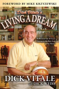 cover of the book Dick Vitale's Living a Dream: Reflections on 25 Years Sitting in the Best Seat in the House