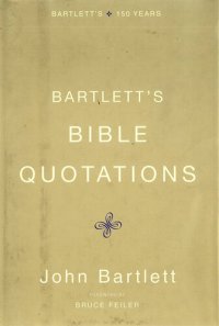 cover of the book Bartlett's Bible Quotations