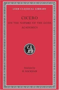 cover of the book Cicero: On the Nature of the Gods. Academics