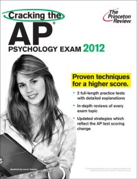 cover of the book Cracking the AP Psychology Exam, 2012 Edition