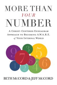 cover of the book More Than Your Number: A Christ-Centered Enneagram Approach to Becoming AWARE of Your Internal World