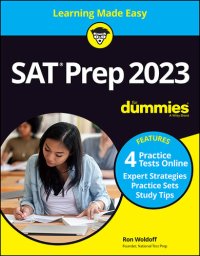 cover of the book SAT Prep 2023 For Dummies with Online Practice