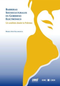 cover of the book Barreras socioculturales en el gobierno electrónico: un análisis desde la pobreza