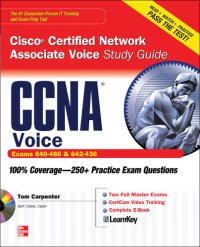 cover of the book CCNA Cisco Certified Network Associate Voice Study Guide (Exams 640-460 & 642-436)