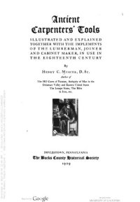 cover of the book Ancient carpenters' tools