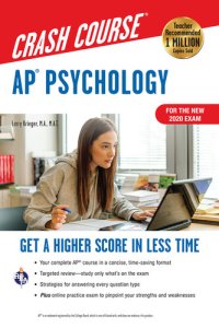 cover of the book AP® Psychology Crash Course, For the New 2020 Exam, Book + Online: Get a Higher Score in Less Time