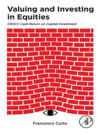 cover of the book Valuing and Investing in Equities: Croci: Cash Return on Capital Investment