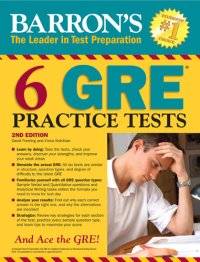 cover of the book 6 GRE Practice Tests