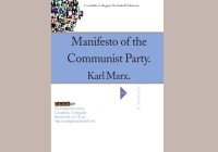 cover of the book The communist manifesto