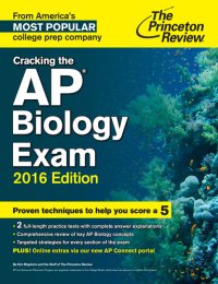 cover of the book Cracking the AP Biology Exam, 2016 Edition