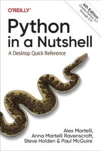 cover of the book Python in a Nutshell