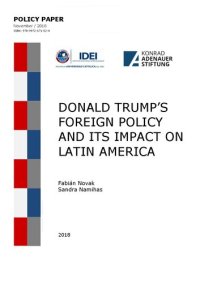 cover of the book DONALD TRUMP’S FOREIGN POLICY AND ITS IMPACT ON LATIN AMERICA