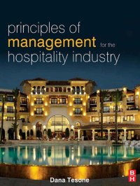 cover of the book Principles of Management for the Hospitality Industry