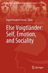 cover of the book Else Voigtländer: Self, Emotion, and Sociality