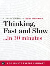 cover of the book Thinking, Fast and Slow by Daniel Kahneman