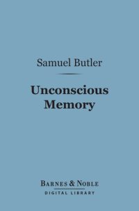 cover of the book Unconscious Memory