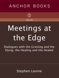 cover of the book Meetings at the Edge: Dialogues with the Grieving and the Dying, the Healing and the Healed